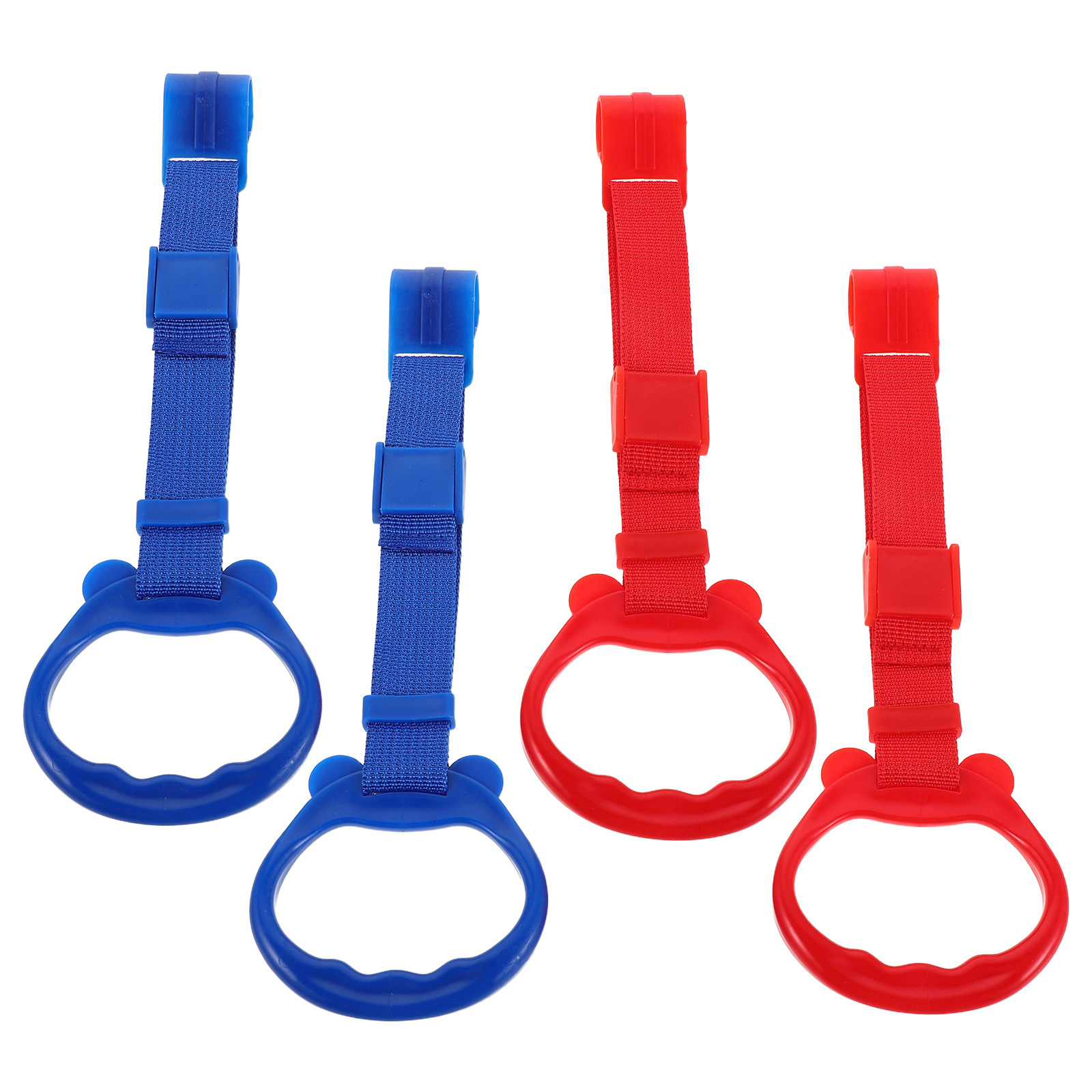 Gymnastics Rings - 4-delige kindergymnastiekringen, ergonomische PP nylon pull-up