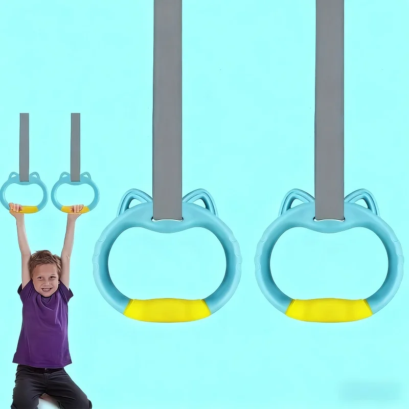 Gymnastics Rings - Gymnastiekringen Set met riemen - Optrekringen
