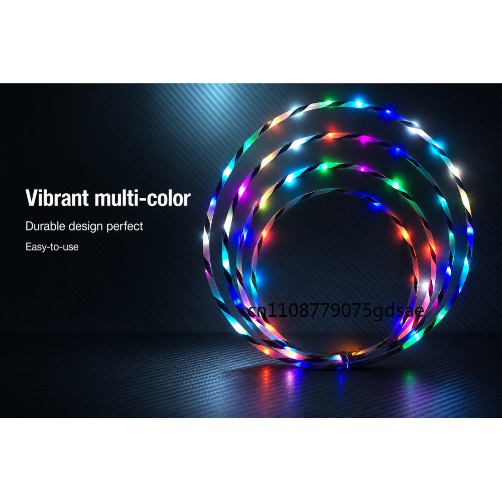 60-90cm LED Glow Sport Hoop vo - Gymnastics Rings recensie en prijs