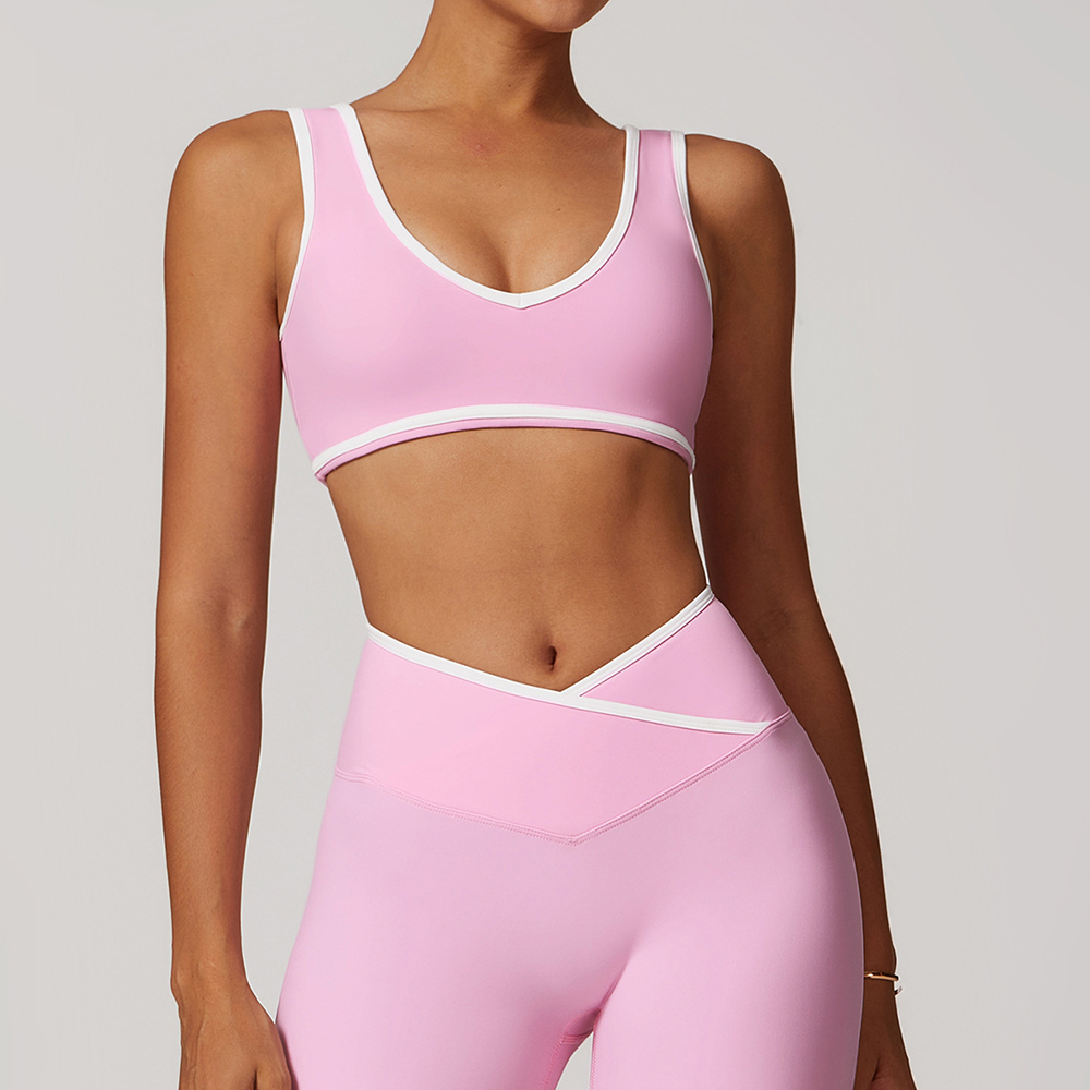 V-hals sportbeha dames top pus - Yoga Và Fitness recensie en prijs