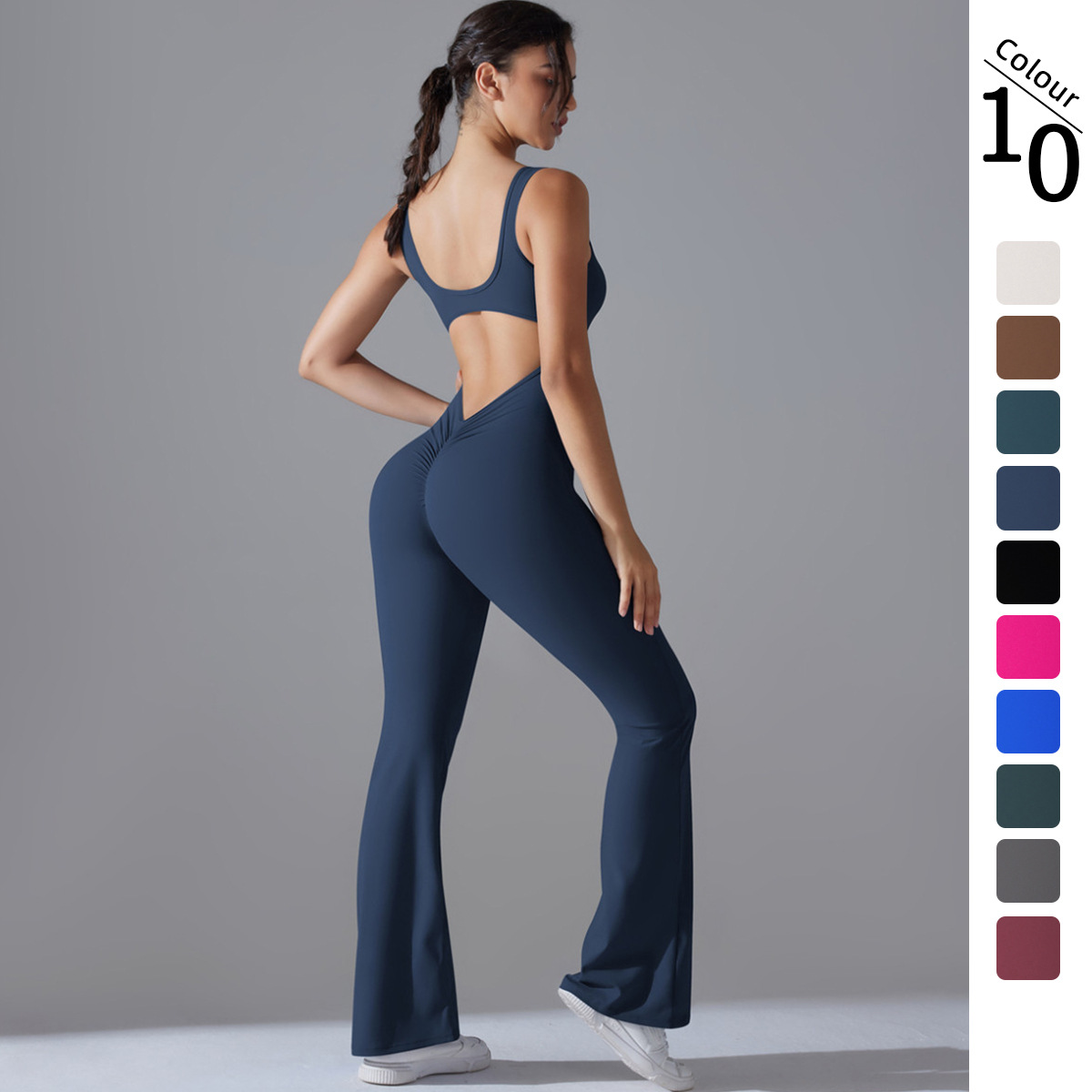 Sexy Back V Jumpsuit Gym Set V - Yoga Và Fitness recensie en prijs
