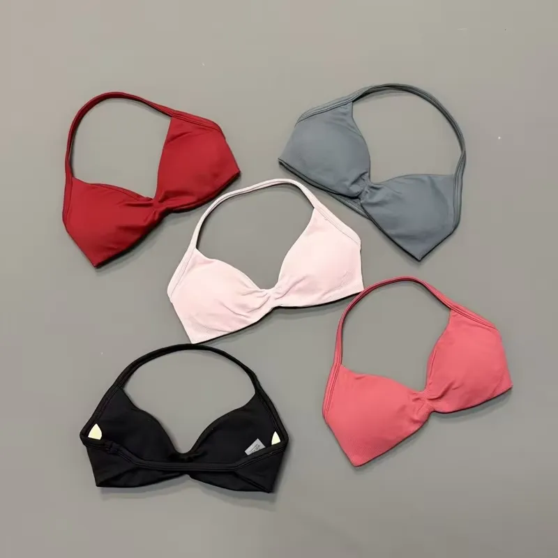 Dames Halter Sportbeha V-hals  - Yoga Và Fitness recensie en prijs