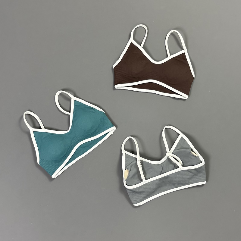 Dames Contrastline Yoga BH V-h - Yoga Và Fitness recensie en prijs